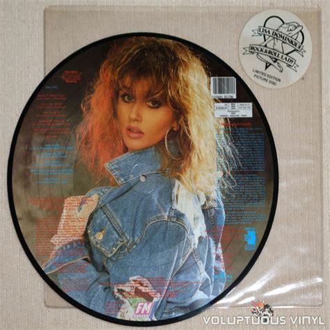 Lisa Dominique ‎ Rock N Roll Lady 1989 Vinyl Lp Album Picture