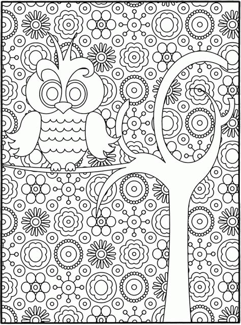 Hard Coloring Pages For Girls Coloring Home