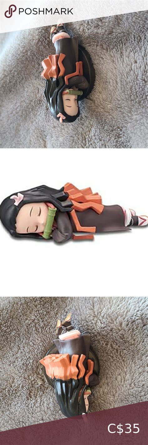 Demon Slayer Sleeping Chibi Nezuko Figurine Plus Fashion Fashion