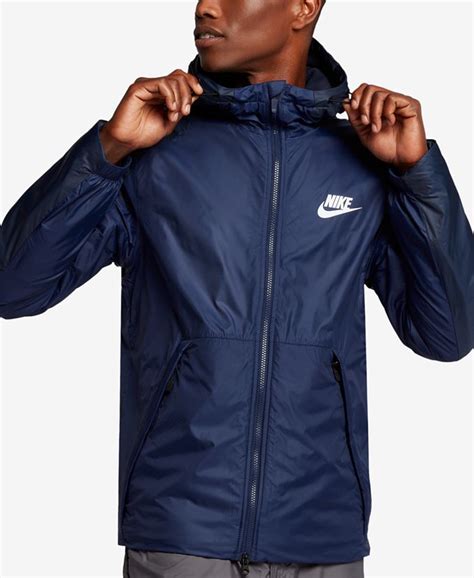 Nike Mens Sportswear Insulated Rain Jacket And Reviews Coats And Jackets