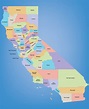 Free Editable Map Of California Counties - Printable Maps