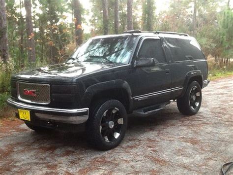 Find Used 1995 Gmc Yukon Slt Sport Utility 2 Door 57l In Miramar Beach