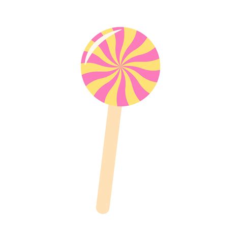 Spiral Lollipop Sweet Candy Pastel Icon Trendy Y2k Patch Or Sticker