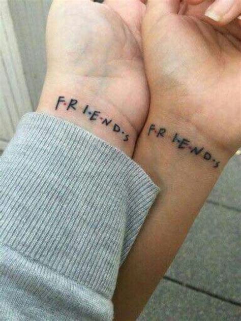 best friend tattoos guy and girl