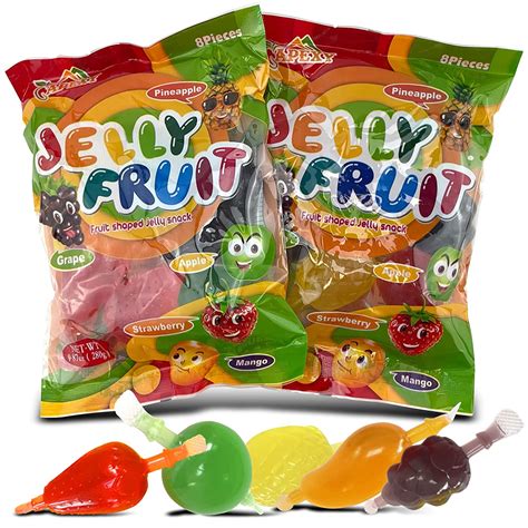 Buy Apexy Jelly Fruit Tiktok Candy Trend Items Tik Tok Hit Or Miss Challenge Assorted Fruit
