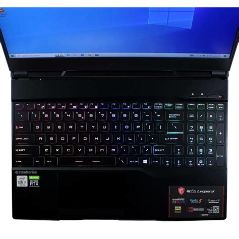Msi Gl65 15 6 Leopard Gaming Laptop Intel Core I7 10th Gen 512gb Nvme Nvidia Rtx 2070