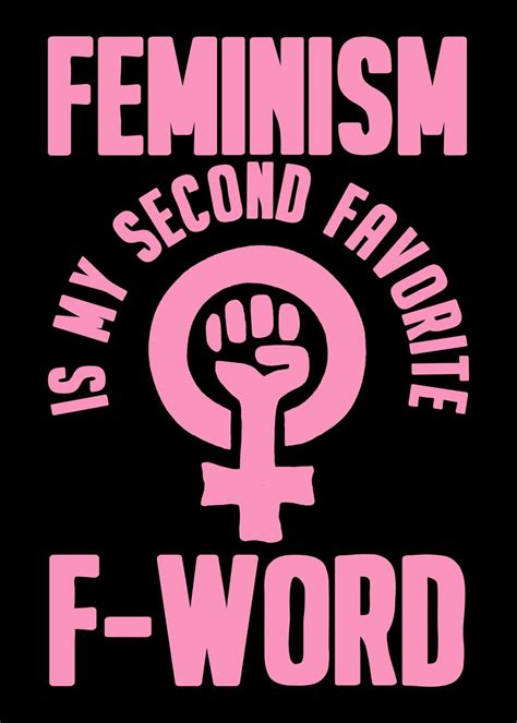 feminism feminist poster by bobbybubble displate
