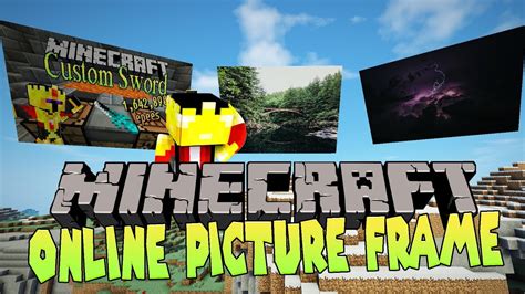 Minecraft Online Picture Frame Mod 1 14 4