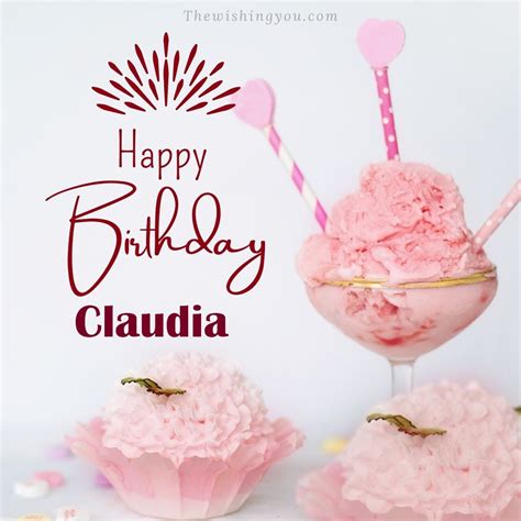 100 Hd Happy Birthday Claudia Cake Images And Shayari
