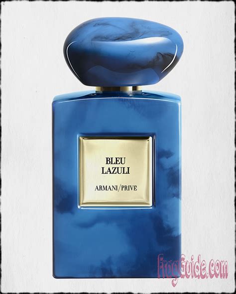عطر أرماني برايف بلو لازولي Bleu Lazuli الأزرق ضمن مجموعة العطور الخاصة ل جورجيو ارماني