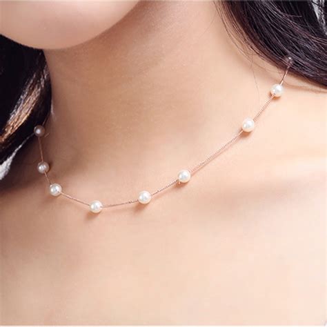 Silver Necklaces 2017 New Fashion Pearl Design 925 Sterling Silver