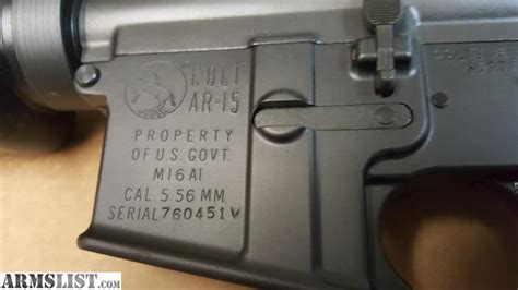 Armslist For Sale Colt M16a1 Vietnam Reissue Nib