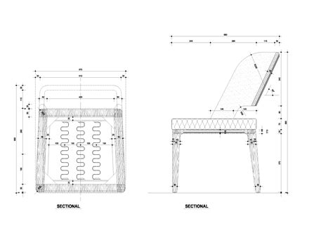 Chair Cad Files Dwg Files Plans And Details Ph