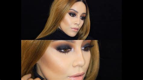 Kim Kardashian Smokey Eye Makeup Tutorial Sazy Youtube