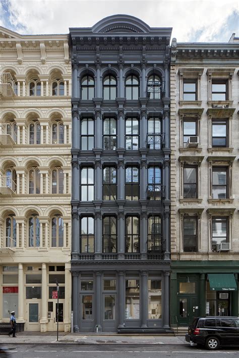 A Hidden Penthouse Sits Atop A Historic Cast Iron Building In New York