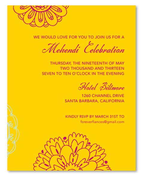 Mehndi invitation design, element for decoration invitations and cards, floral line art paisley ornament. Mehndi Insert Cards on 100% Recycled Paper ~ Sacred Colors by ForeverFiances Weddings - Mehndi ...