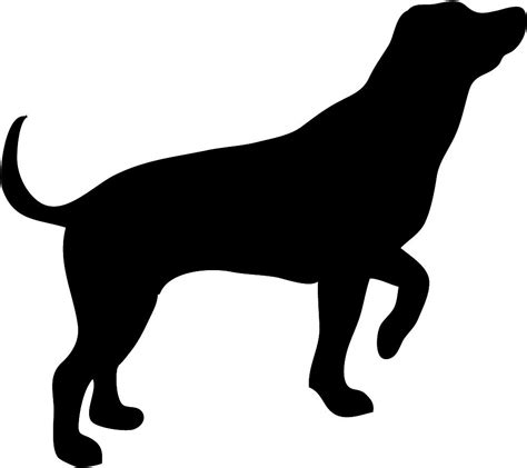 Silhouette Art Hunting Dog Silhouette Animal Silhouette Dog
