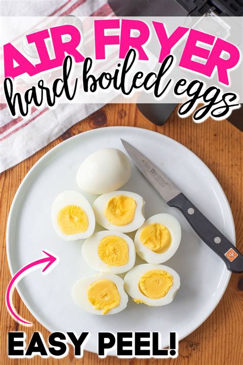 Hard Boiled Eggs Air Fryer