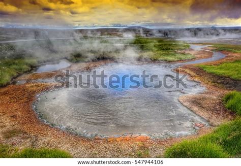 Hot Steam Over Source Thermal Waters Stock Photo 547944106 Shutterstock