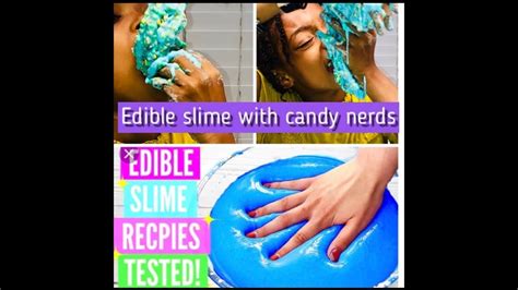 Diy Edible Slime Candy Slime You Can Eat How To Make Best Slime Youtube