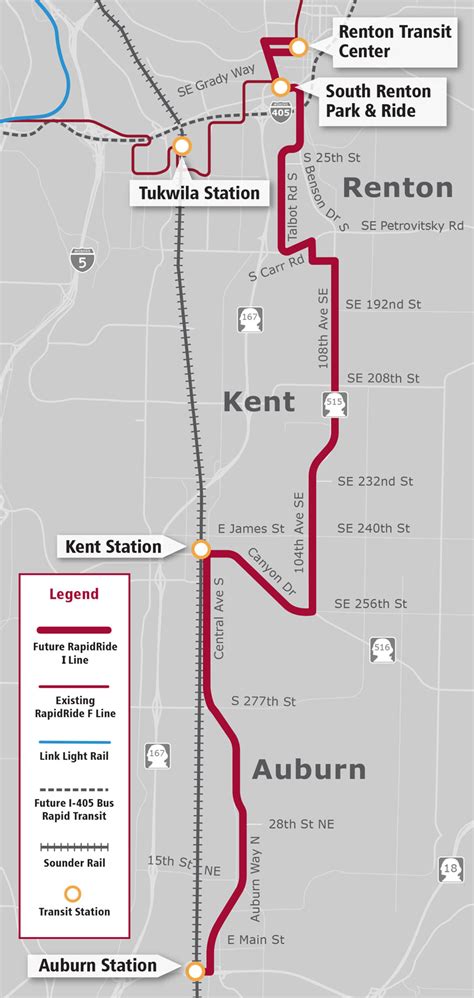 I Line - RapidRide Expansion - Programs & Projects - King County Metro