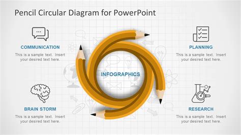 Circular Diagram Of Pencil Shapes Ppt Slidemodel My XXX Hot Girl