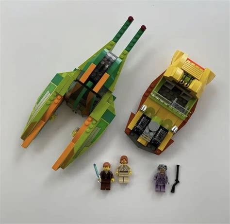 Lego Star Wars Bounty Hunter Pursuit 7133 Complete Set With