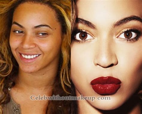 Beyonce Makeup Celeb Without Makeup