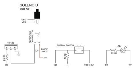 Controlling A Solenoid Valve From An Arduino Updated Martyn Currey