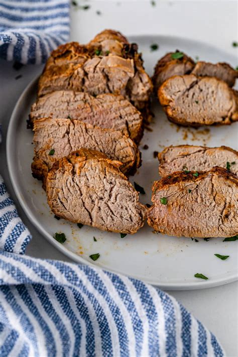 Air Fryer Pork Loin So Easy And Tender Clean Eating Kitchen