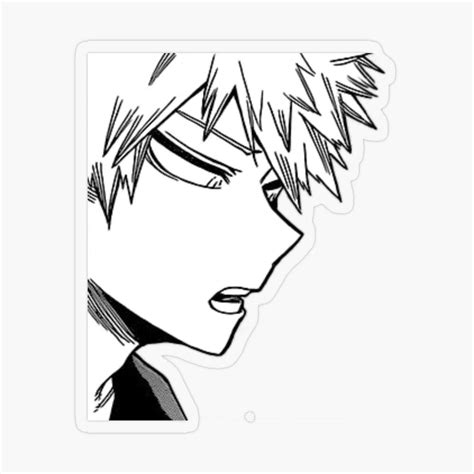 Katsuki Bakugou Sticker Sticker By Zoeygold13 In 2021 Kawaii Stickers