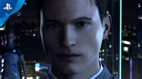 Detroit Become Human Trailer Personagem Do Connor Ps4 Youtube