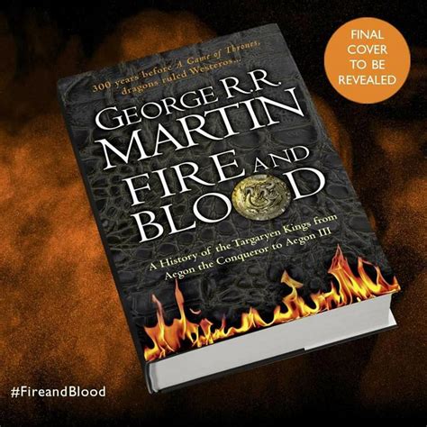 The Wertzone Cover Art For George Rr Martins Fire And Blood Revealed