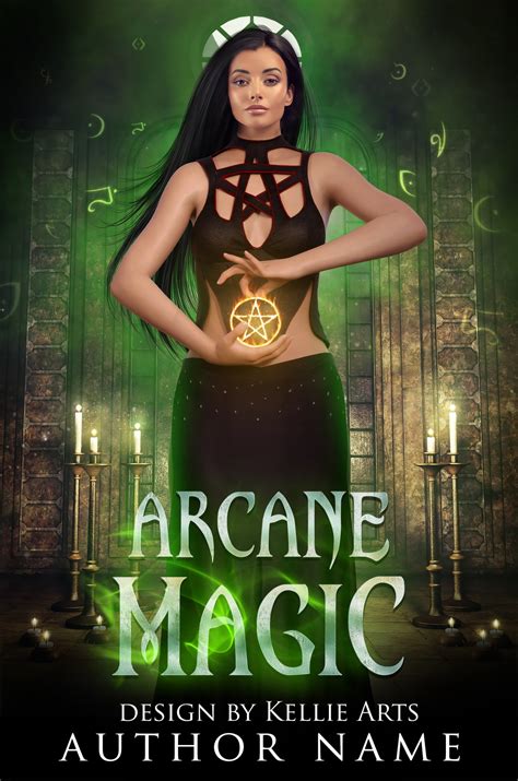 Arcane Magic The Book Cover Designer