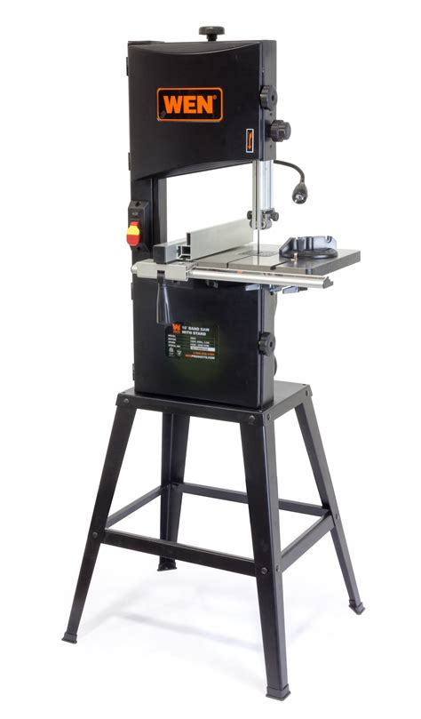 Wen 10 Inch Two Speed Band Saw With Stand And Worklight