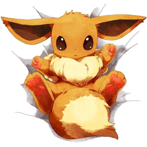 Cute Baby Pokemon All Eevee