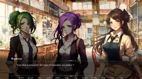 Yuri Visual Novel Sakura In Paris Released On And Steam Lewdgamer