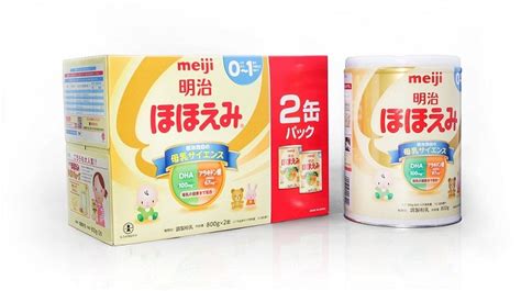 Sữa Meiji 0 1 Dạng Thanh Nội địa Nhật 432gcho Trẻ 0 1 Tuổi