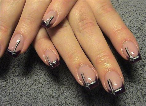 40 Cool Black French Nail Art Designs That Drop Your Jaw Off