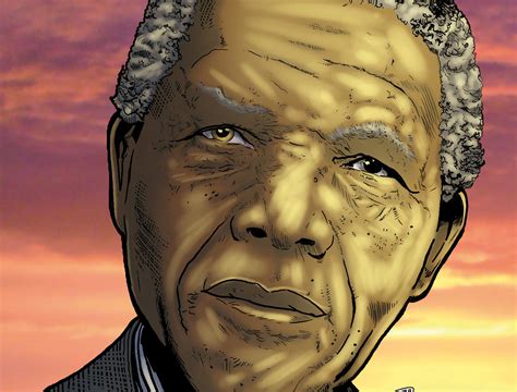 Nelson Mandela Comic Book Biography Now In Print Tidalwave Productions