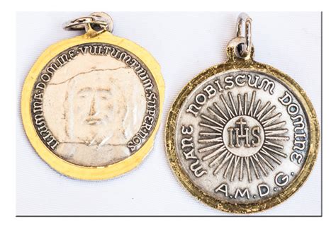 Medal Holy Face Of Jesus Antique Silver 781 781 440 Usd