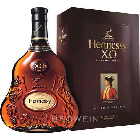 Hennessy Xo Cognac 07 L In Geschenkhülle Xo Ebay
