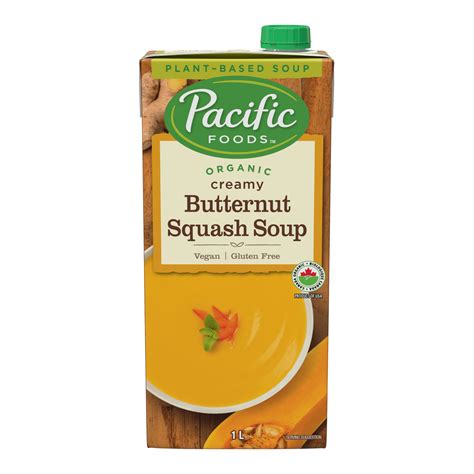 Organic Creamy Butternut Squash Soup Pacific Foods Canada