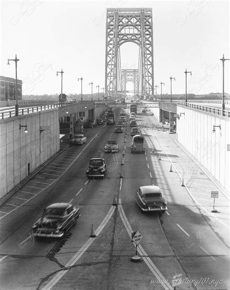 The George Washington Bridge Nyc In 1937