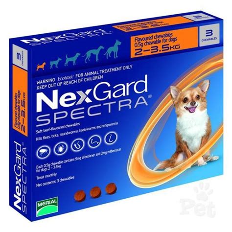 Nexgard Spectra 2 35kg Single Tablet 3 Stone Vets Ltd