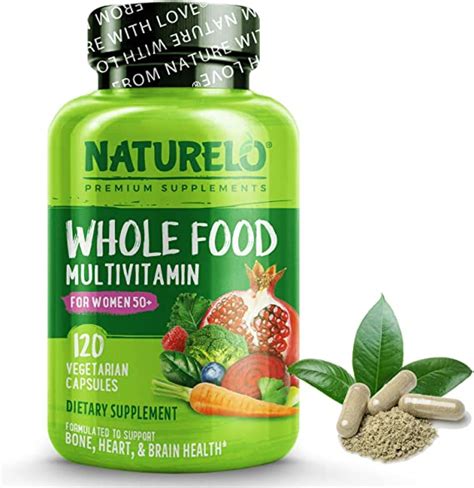 Naturelo Whole Food Multivitamin For Women 50 Iron Free Natural