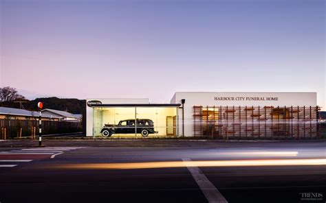 Contemporary Funeral Home Designed As Series Of Small Linked Volumes