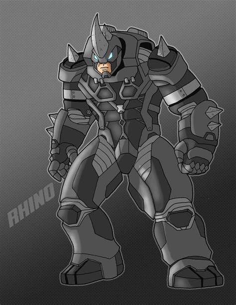 Marvel Rhino By Dread Softly On Deviantart Marvel Villains Marvel
