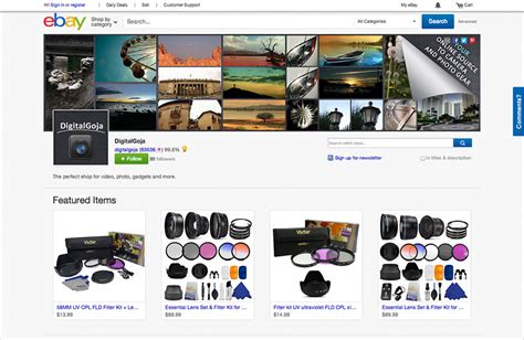 Ebay Stores Design Your Store