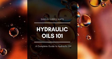 Hydraulic Fluid Specification Standards The Ultimate Guide To Quality